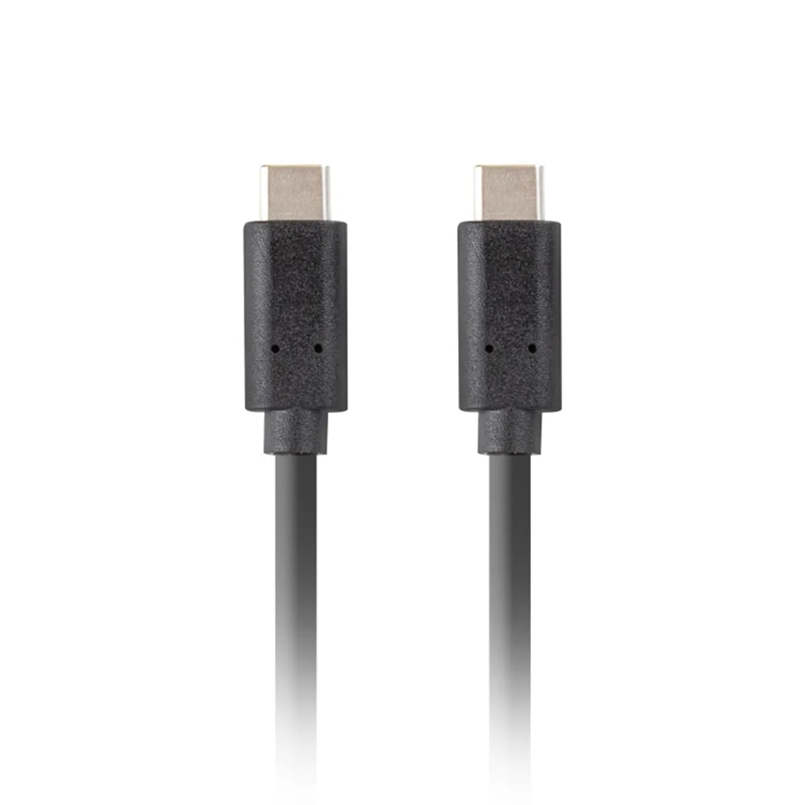 Cable usb tipo c lanberg 3.1 - macho - macho - 10gb - s - pd 100w - 1m - negro