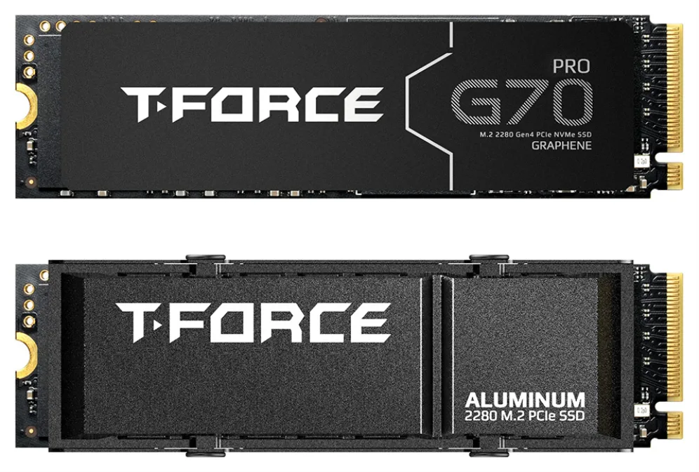 Team Group G70 1 TB M.2 PCI Express 4.0 NVMe 3D NAND