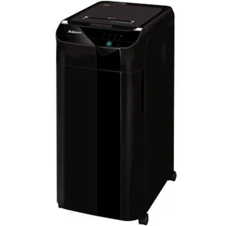 Destructora Fellowes AutoMax 450C/ Corte en Partículas de 4 x 38mm/ Negra