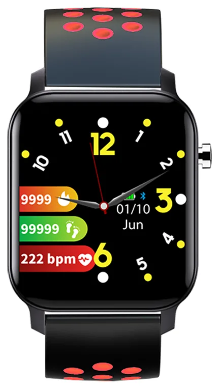 Leotec Smartwatch MultiSport Bip 2 Plus Rojo