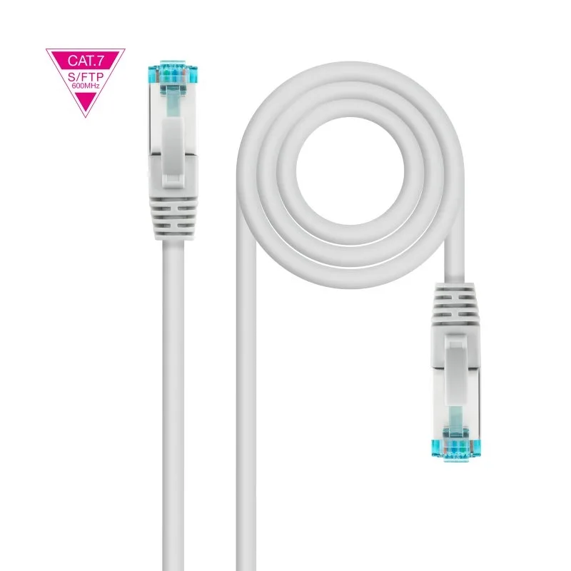 Nanocable Latiguillo Cat. 7 LSZH-SFTP 5 M Gris
