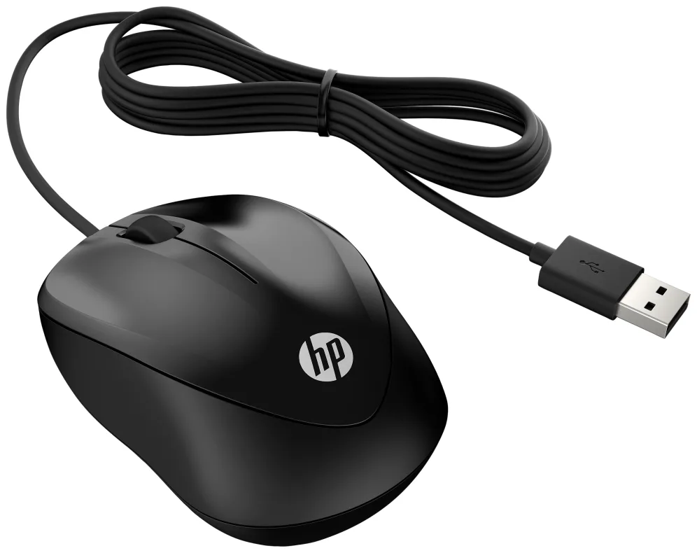HP Ratón con cable 1000