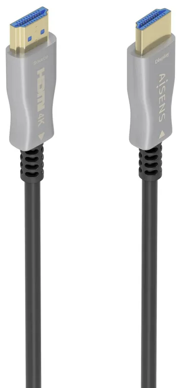 Cable HDMI 2.0 AOC 4K Aisens A148-0858/ HDMI Macho - HDMI Macho/ 10m/ Negro