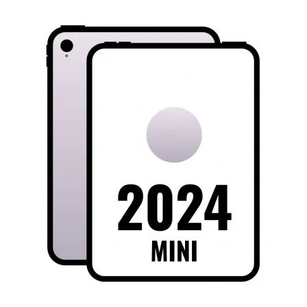 iPad Mini 8.3" 2024 7th WiFi/ A17 Pro/ 128GB/ Purpura- MXN93TY/A