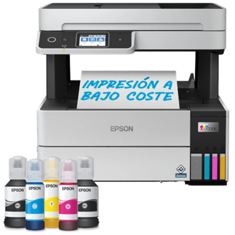 Multifuncion epson inyeccion color ecotank et - 5185 red - wifi - duplex impresion