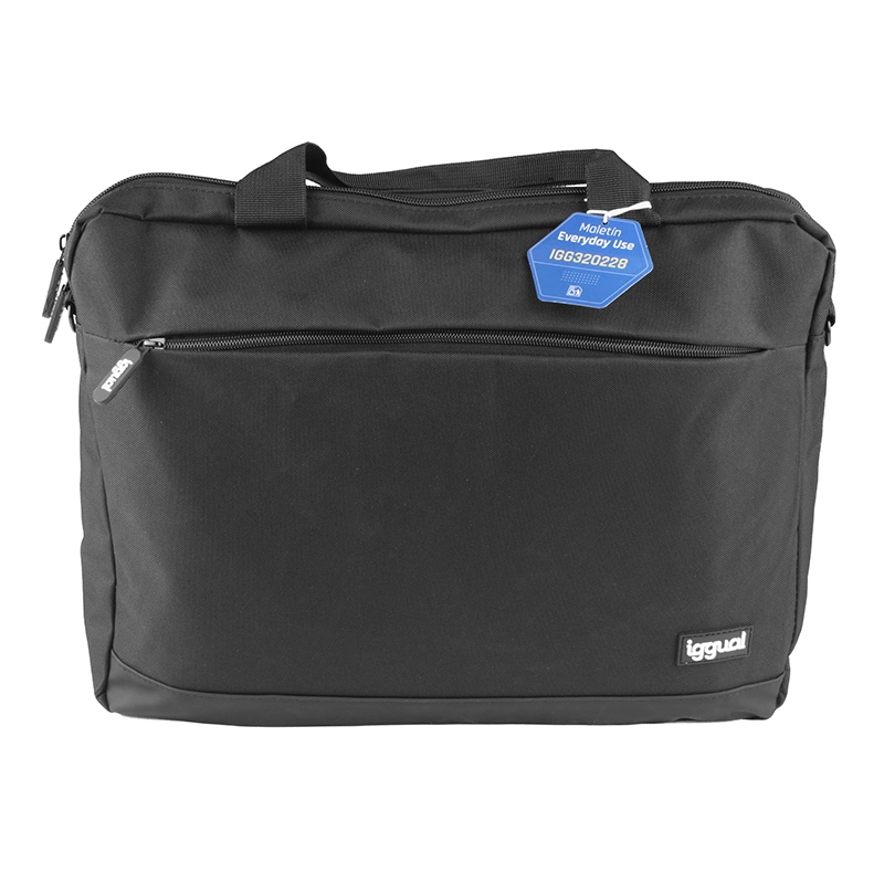 iggual Maletín portátil 15.6" Everyday Use negro