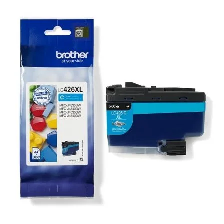 Cartucho tinta brother lc426xlc cian 5000 paginas