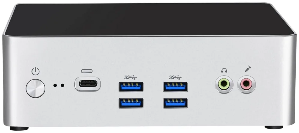 Leotec LEMPC16 PC/estación de trabajo barebone Cubo Gris i7-1355U