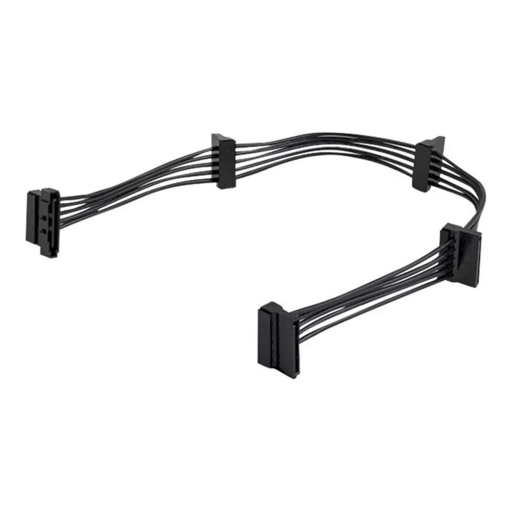 Cable divisor sata startech 0.40m - hembra - hembra - negro