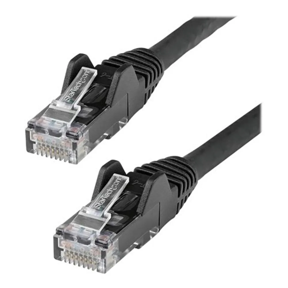 Cable de red startech latiguillo rj45 lszh utp cat6 5m negro