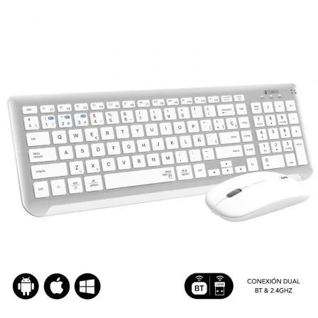 Teclado + raton subblim subkbc - dcep10 inalambrico