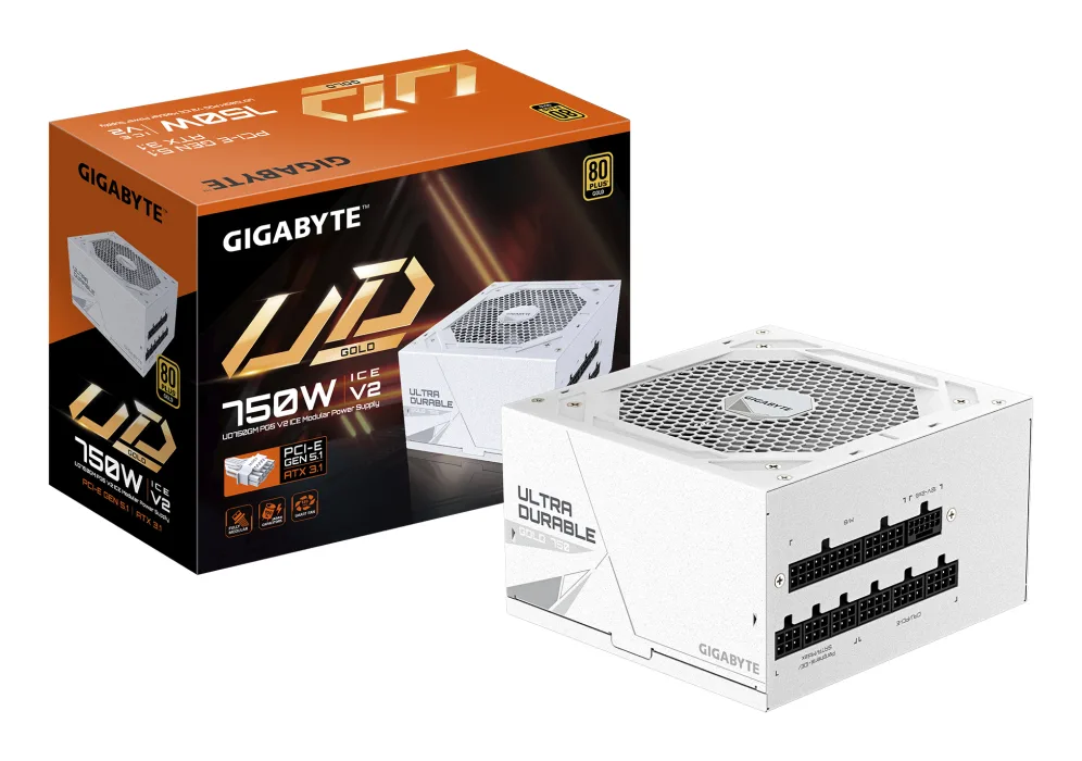 Fuente alimentacion gigabyte gp - ud750gm pg5 ice gaming atx 750w