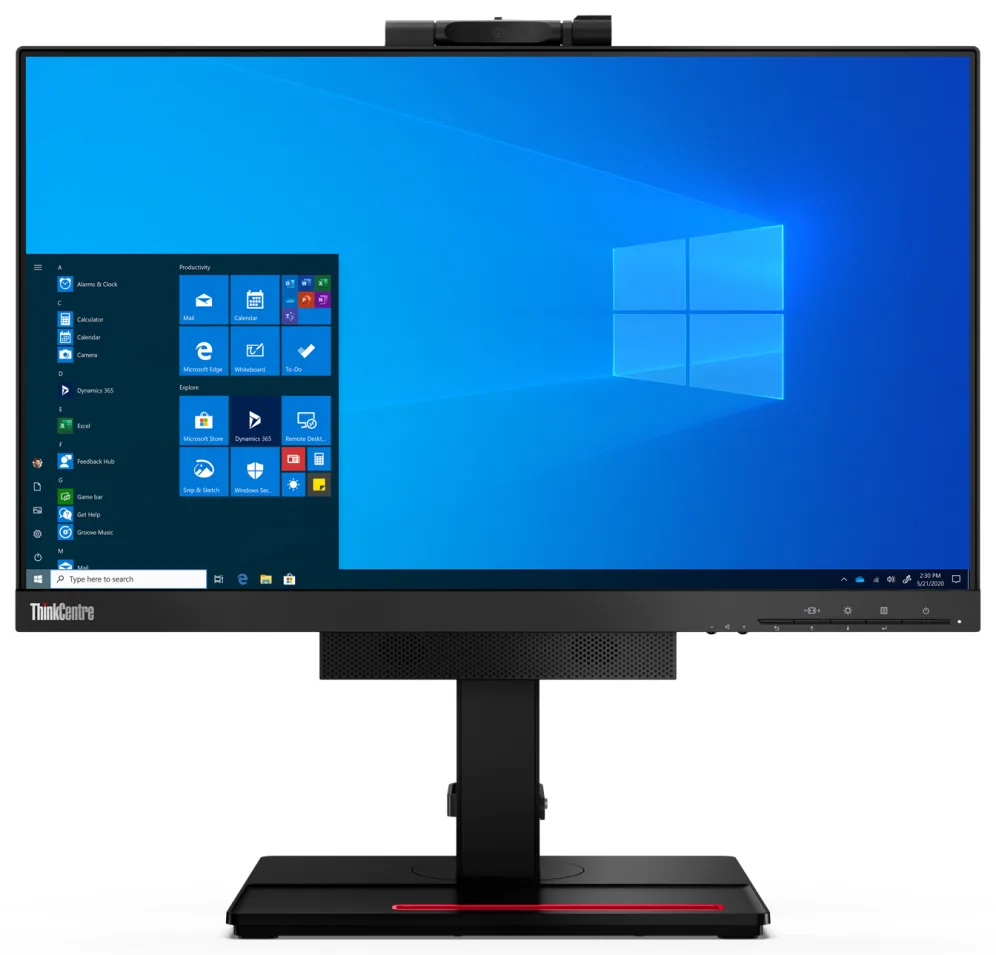 Lenovo ThinkCentre Tiny in One pantalla para PC 54,6 cm (21.5") 1920 x 1080 Pixeles Full HD LED Negro