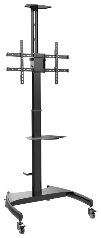 Soporte de Suelo Inclinable/ Giratorio con Ruedas y Manivela Aisens FT70TE-169 para TV 37-70"/ hasta 50kg