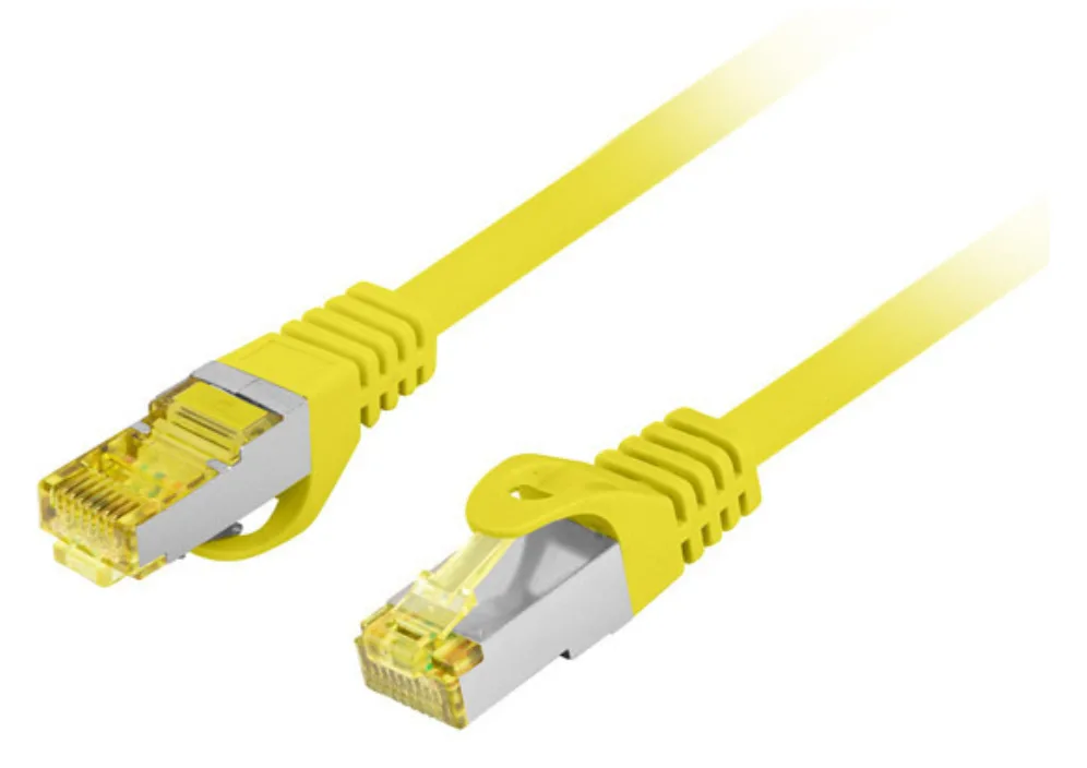 Lanberg PCF6A-10CU cable de red Amarillo 2 m Cat6a S/FTP (S-STP)
