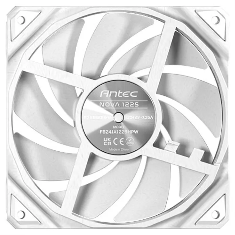 Ventilador caja antec nova 120mm blanco