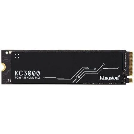 Disco duro interno ssd kingston kc3000 2tb m.2 nvme pci - e 4.0