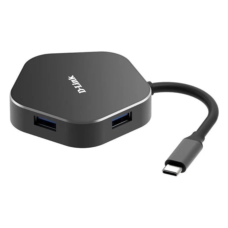 D-Link DUB-M420 Hub USB-C 4en1 HDMI-2USB 3.0-USB-C