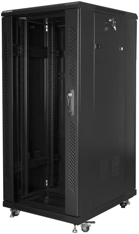 Armario lanberg rack 19 pulgadas 27u 600x800 negro