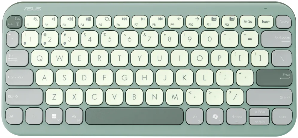 Teclado Inalámbrico Asus Marshmallow KW100/ Verde