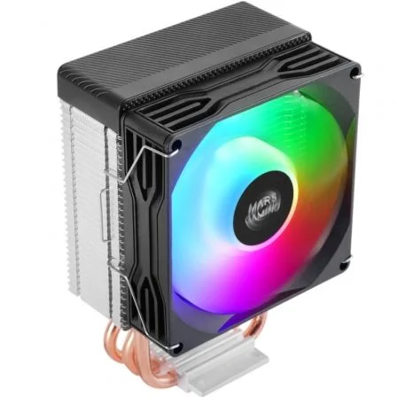 Ventilador disipador cpu mars gaming mcpux3 frgb 90mm negro