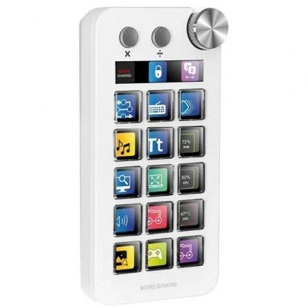 Control deck mars gaming msdneow blanco