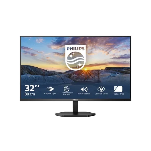 Monitor Profesional Philips 32E1N3100LA 32"/ Full HD/ Multimedia/ Negro