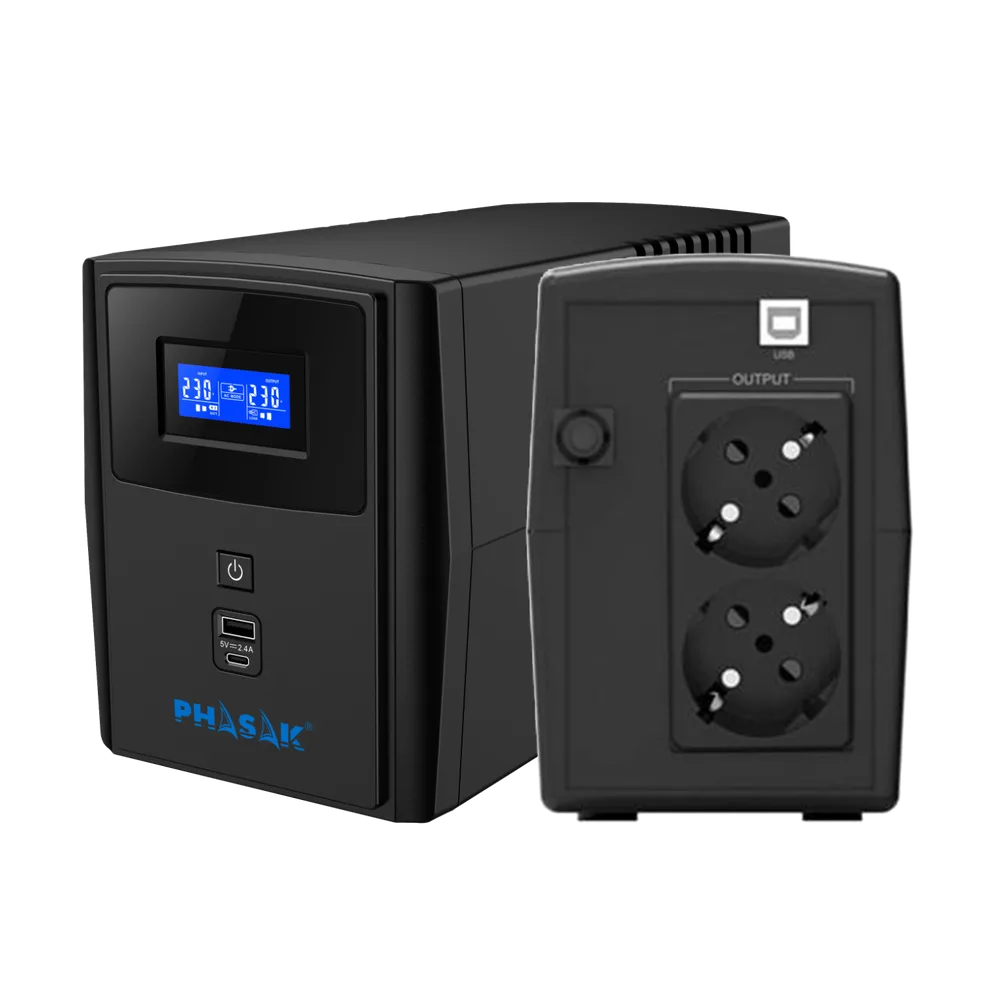 Sai ups phasak 800va sirius ph 7308 interactivo 0.8kva