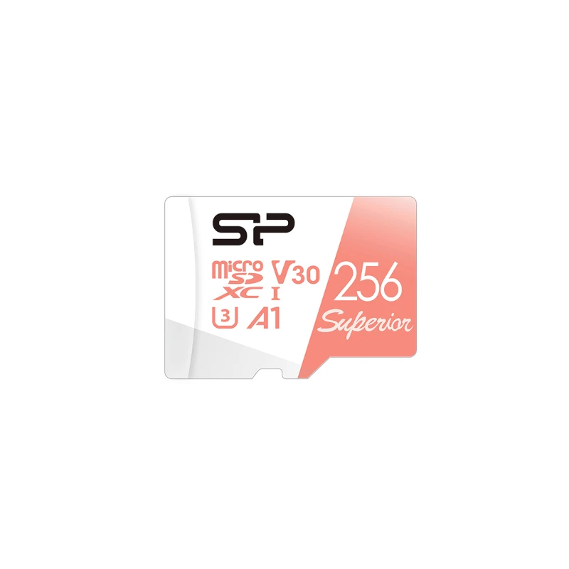 SP MicroSDXC 256GB Clase 10 V30 A1