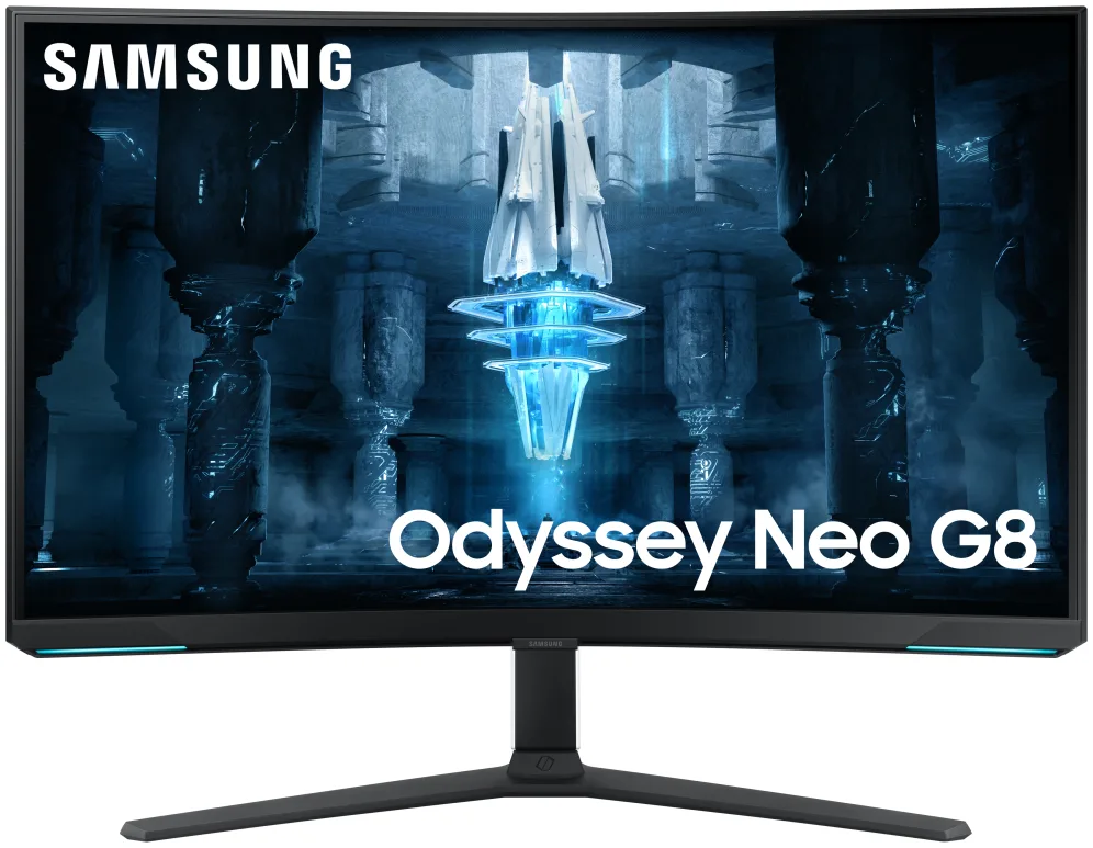 Monitor mini led gaming 32 pulgadas samsung odyssey neo g8 curvo - va - dp - hdmi - 240hz - 1ms - vesa 100x100