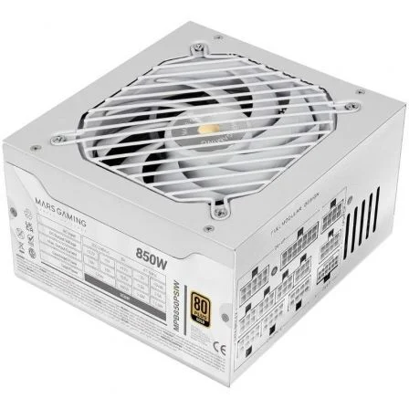Fuente alimentacin mars gaming mpb850psiw atx 850w blanca