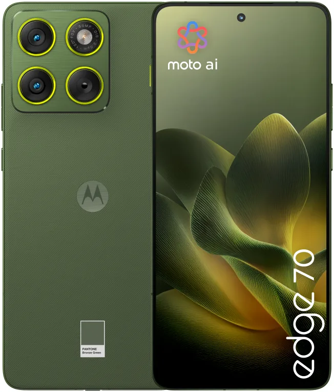 Smartphone Motorola Edge 70 12GB/ 512GB/ 6.67"/ 5G/ Verde