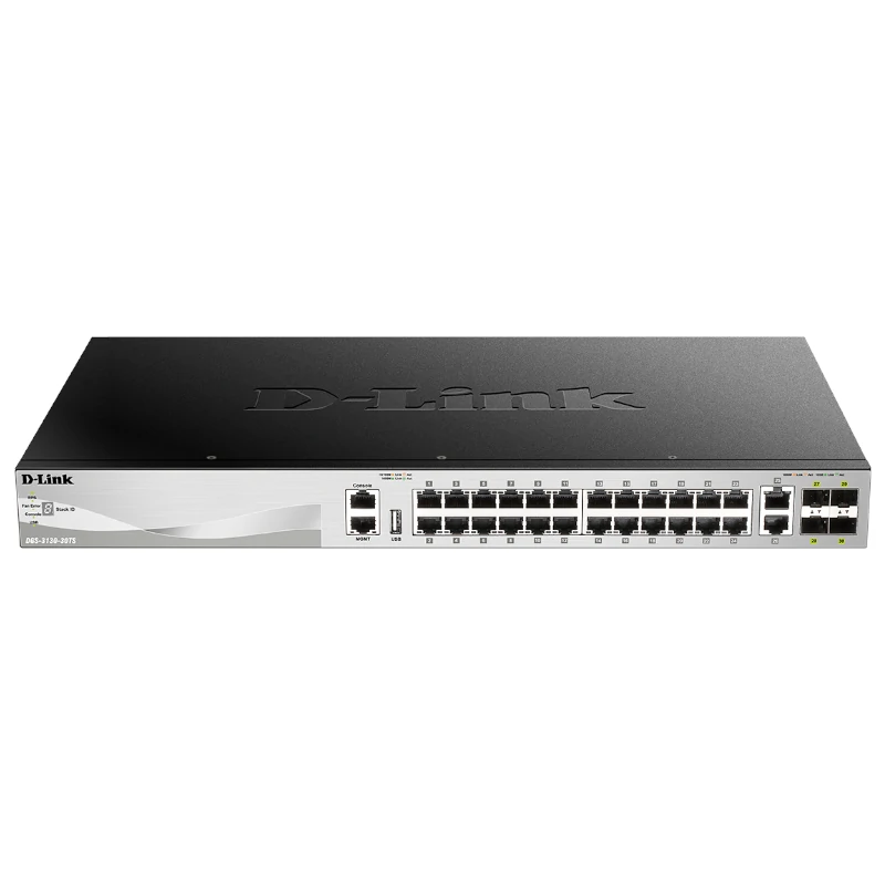 D-Link DGS-3130-30S-E Switch L3 24xSFP 4xSFP+ 2x