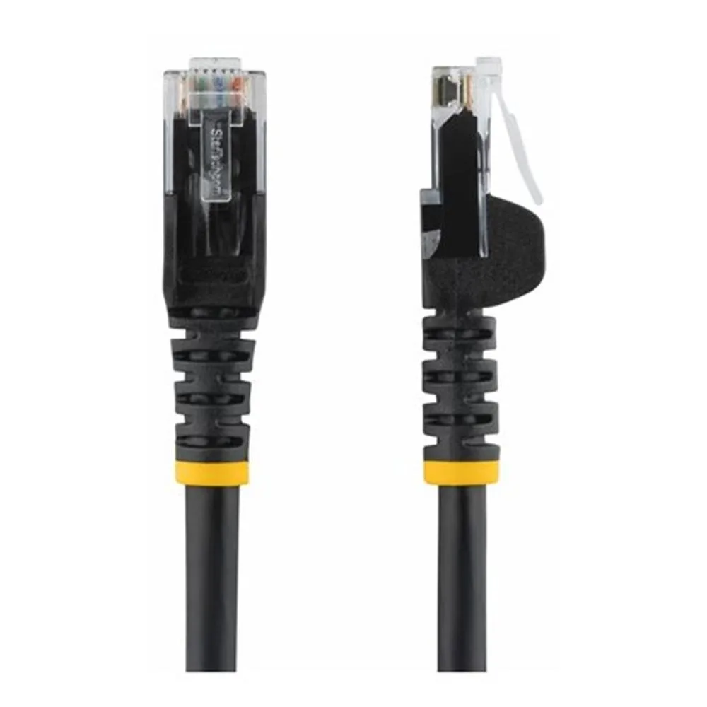 Cable de red startech latiguillo rj45 utp cat6 3m negro