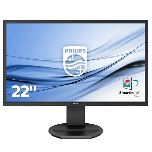 Monitor Profesional Philips 221B8LJEB 21.5"/ Full HD/ Multimedia/ Regulable en altura/ Negro