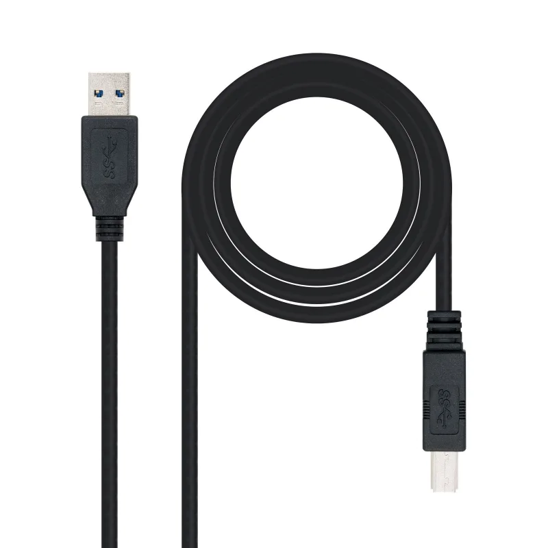 Nanocable Cable USB 3.0, impresora A-M-B-M, 2m