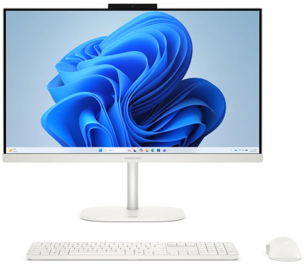 HP OmniStudio 24-cu0043ns PC Intel Core 5 120U 60,5 cm (23.8") 1920 x 1080 Pixeles PC todo en uno 16 GB DDR5-SDRAM 512 GB SSD Windows 11 Home Wi-Fi 6 (802.11ax) Blanco