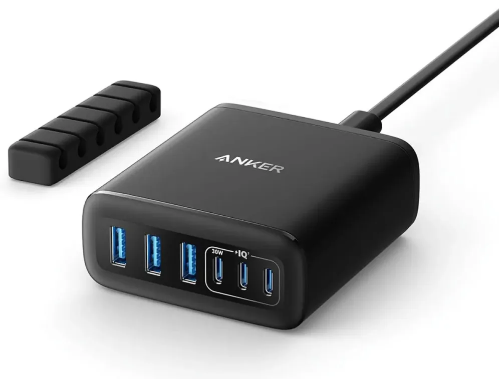 Anker GaN Universal Negro Corriente alterna Interior