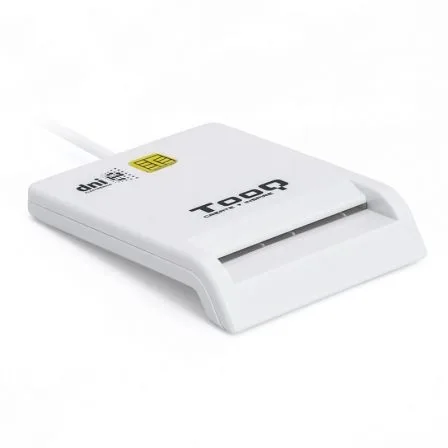 Lector de tarjetas dni tooq tqr - 210w usb 2.0 blanco
