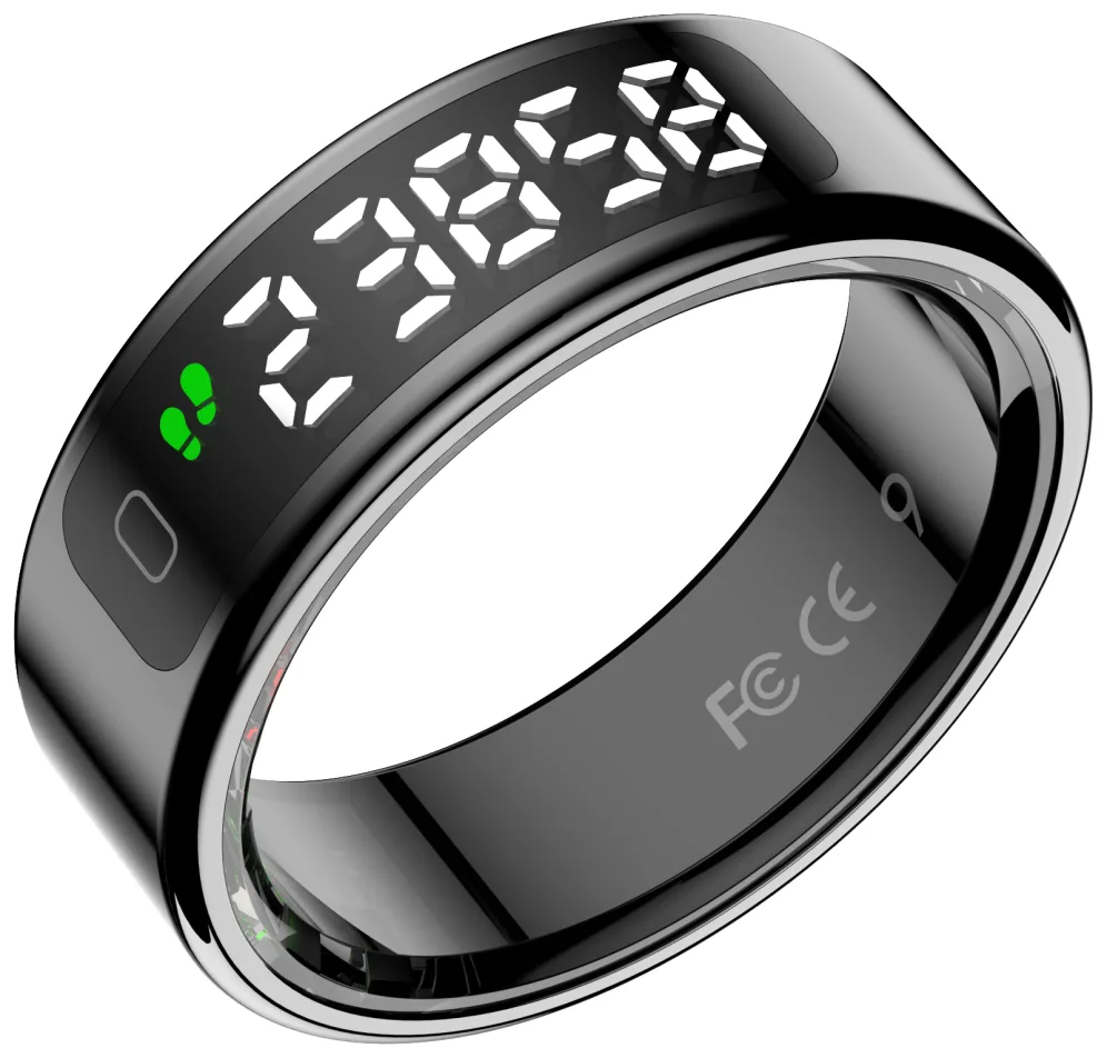 Leotec smart ring kor mau negro talla 8