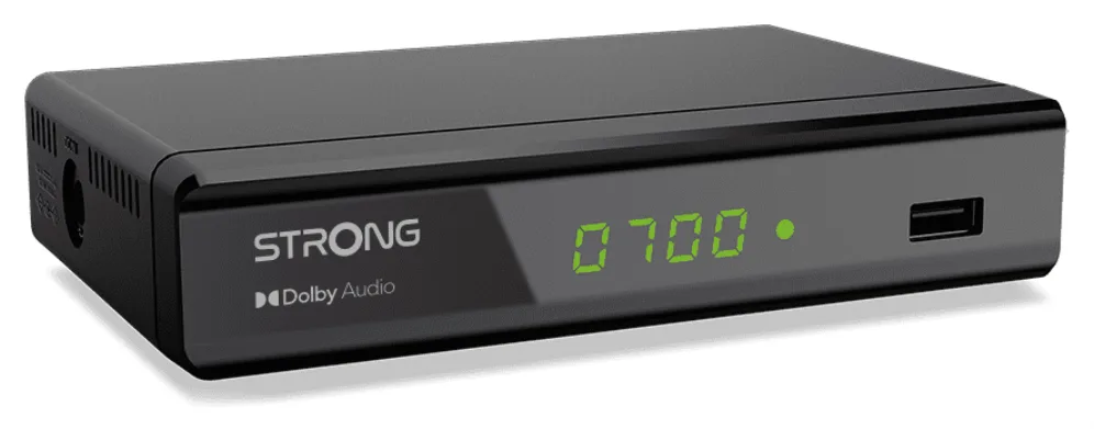Strong SRT 8119 descodificador para televisor Terrestre Full HD Negro
