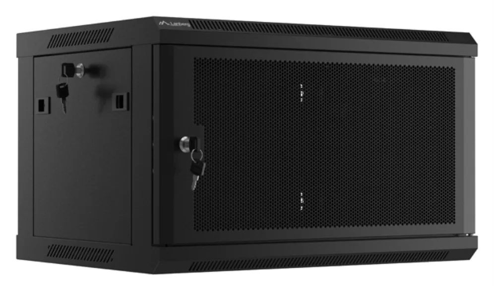 Armario lanberg 19 pulgadas 6u - 600x450 negro
