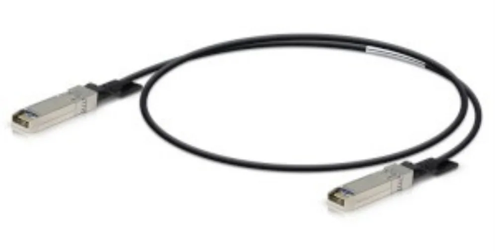 Ubiquiti UniFi Direct Attach 3m Cable de fibra óptica e InfiniBand Negro