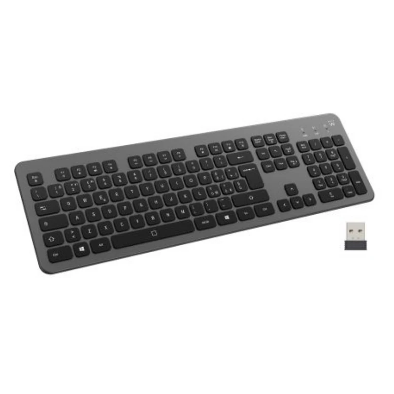 EWENT EW3296 Teclado Slim Inalámbric 2.4Ghz BT 1-2
